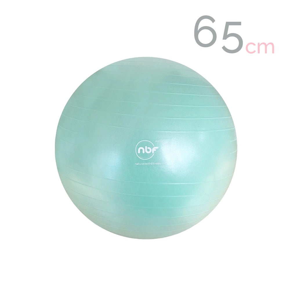 NBF Natural Birth and Fitness Birthing Ball & Pump (65cm)