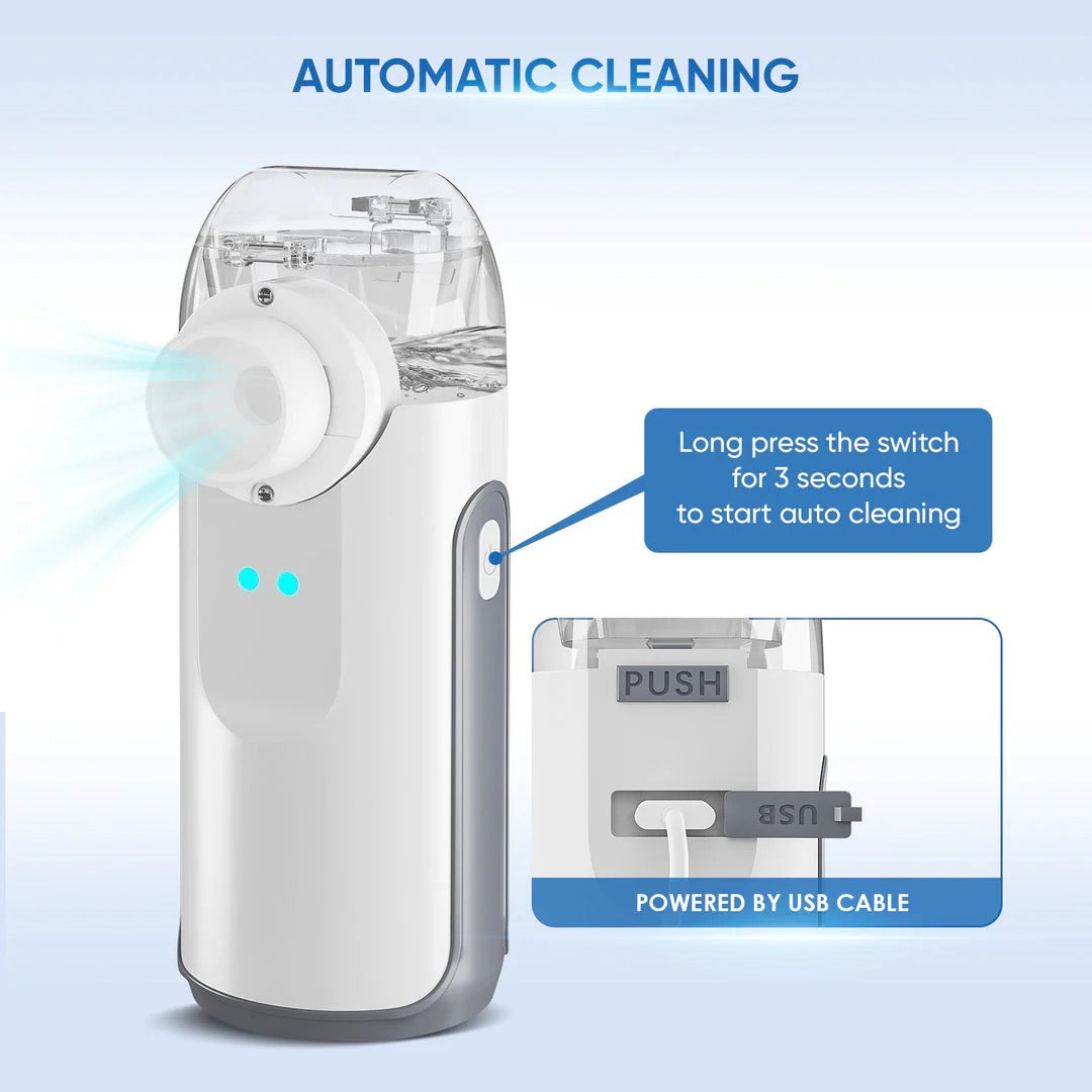 MY-132 Compact Portable Nebulizer with Rechargeable Lithium Battery