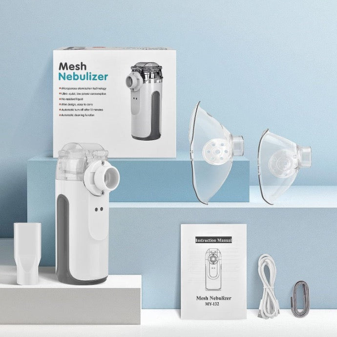 MY-132 Compact Portable Nebulizer with Rechargeable Lithium Battery