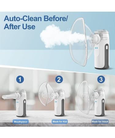 MY-132 Compact Portable Nebulizer with Rechargeable Lithium Battery