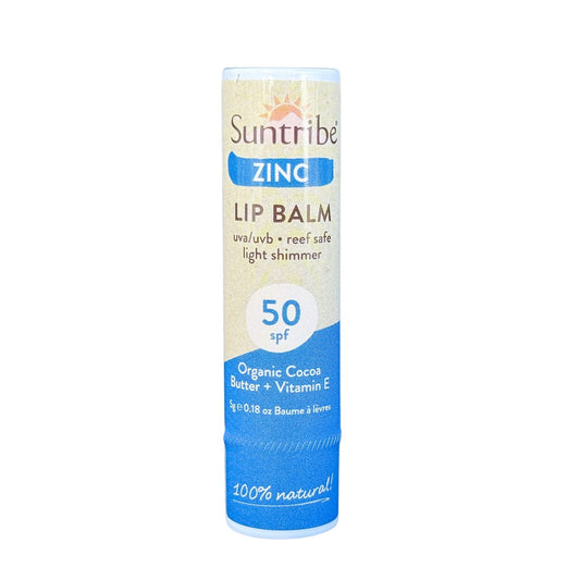 Suntribe Organic Mineral Zinc Lip Balm SPF 50 (5g)