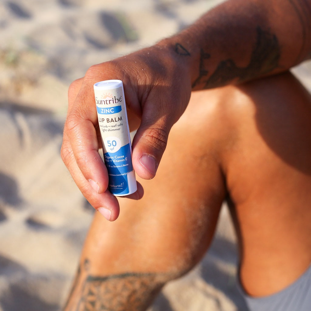 Suntribe Organic Mineral Zinc Lip Balm SPF 50 (5g)