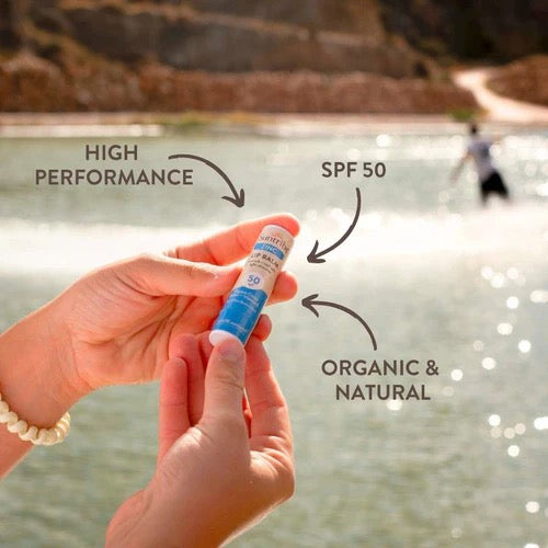 Suntribe Organic Mineral Zinc Lip Balm SPF 50 (5g)