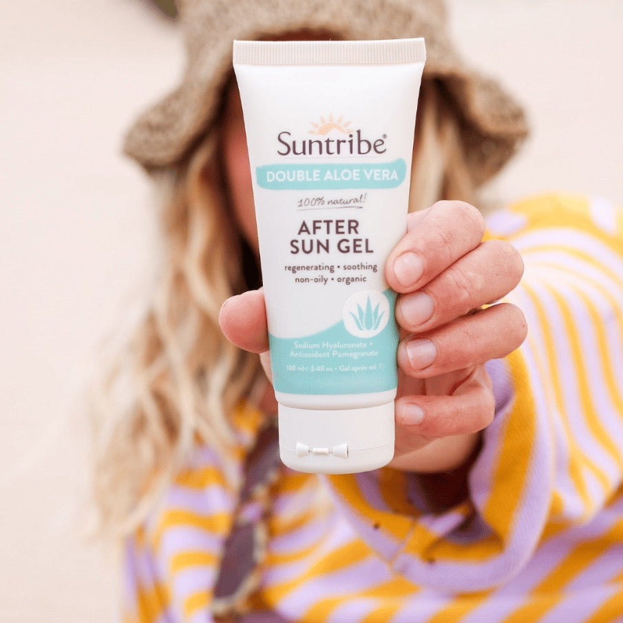 Suntribe Organic After Sun Gel Double Aloe Vera (100ml)