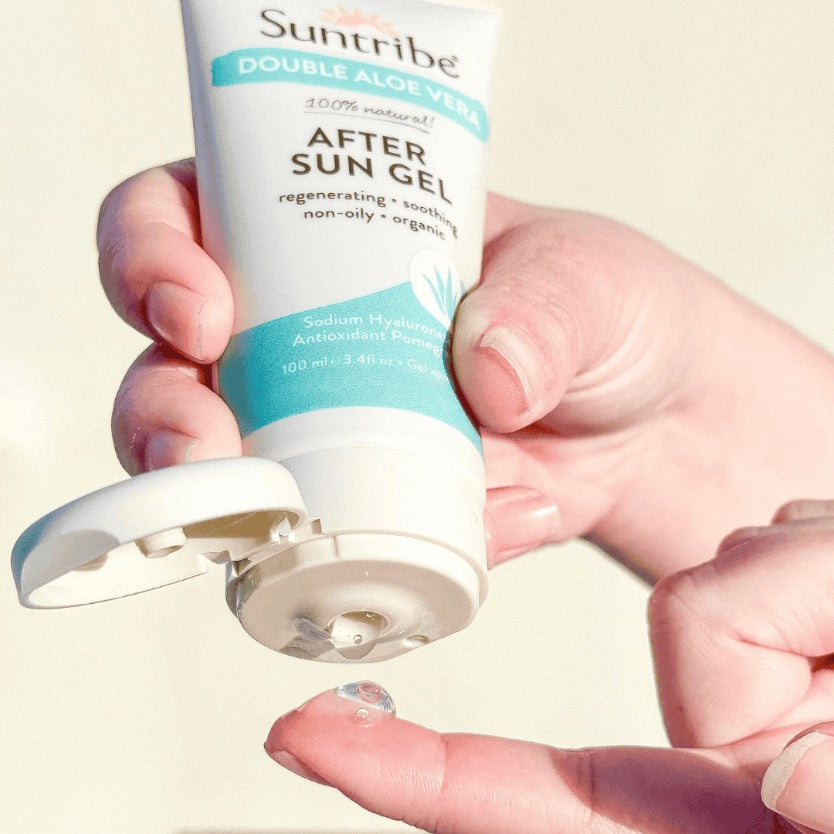 Suntribe Organic After Sun Gel Double Aloe Vera (100ml)