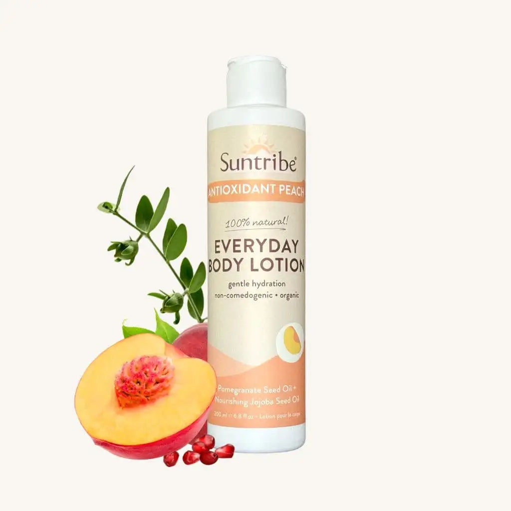 Suntribe Organic Everyday Body Lotion Antioxidant Peach (200ml)