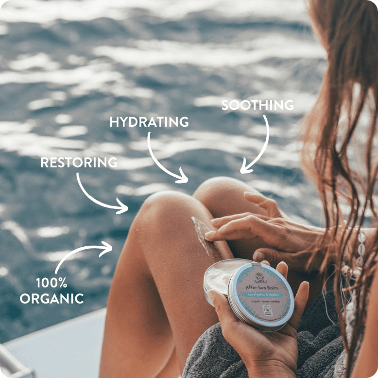 Suntribe Organic After Sun Balm Eucalyptus & Jojoba (100ml)