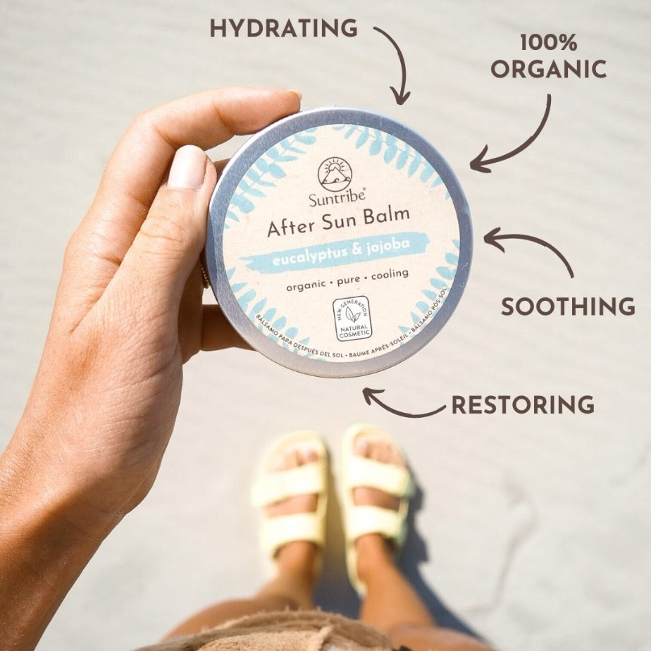 Suntribe Organic After Sun Balm Eucalyptus & Jojoba (100ml)