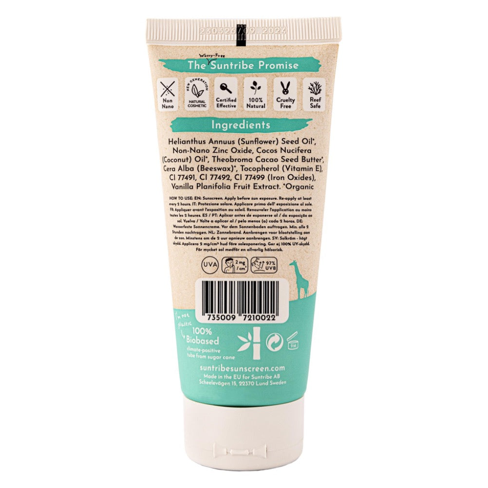 Suntribe Organic Mineral Sunscreen SPF 30 (100ml)