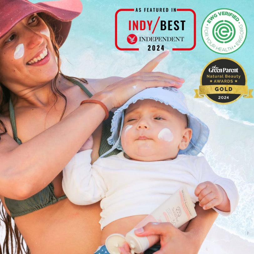 Suntribe Baby & Kids Organic Mineral Sunscreen SPF 30 (100ml)
