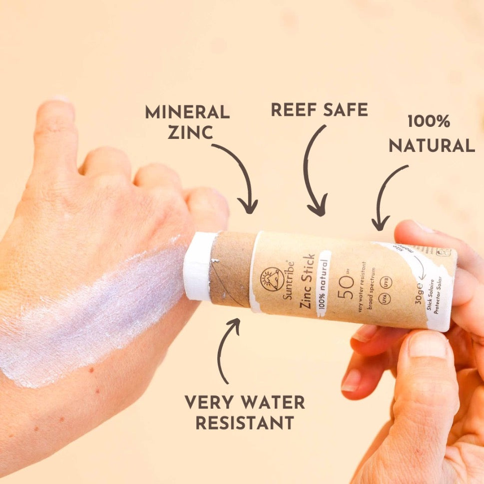 Suntribe Organic Mineral Zinc Sun Stick SPF 50 (30g)