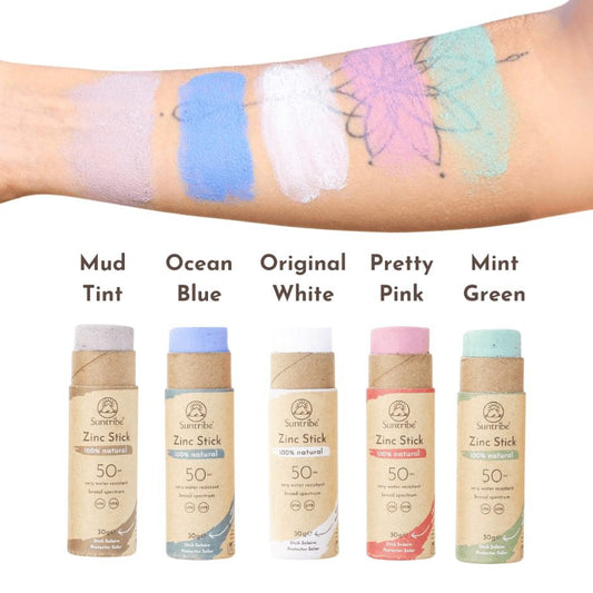 Suntribe Organic Mineral Zinc Sun Stick SPF 50 (30g)