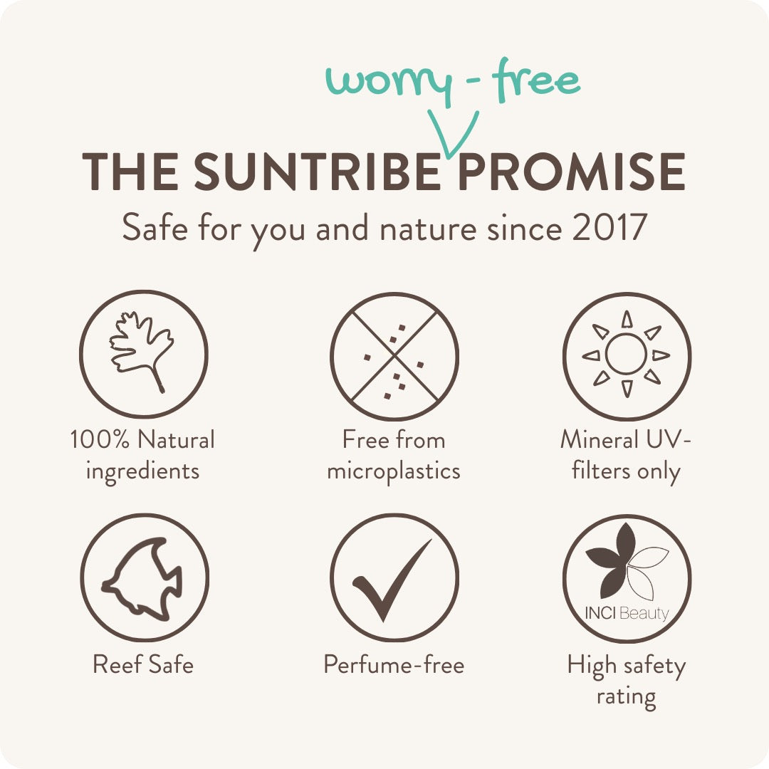Suntribe Active Organic Mineral Sunscreen SPF 50 (100ml)