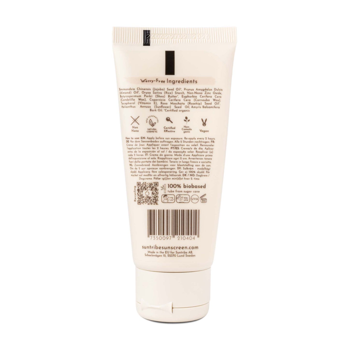 Suntribe Organic Mineral Day Cream SPF 20 (50ml)