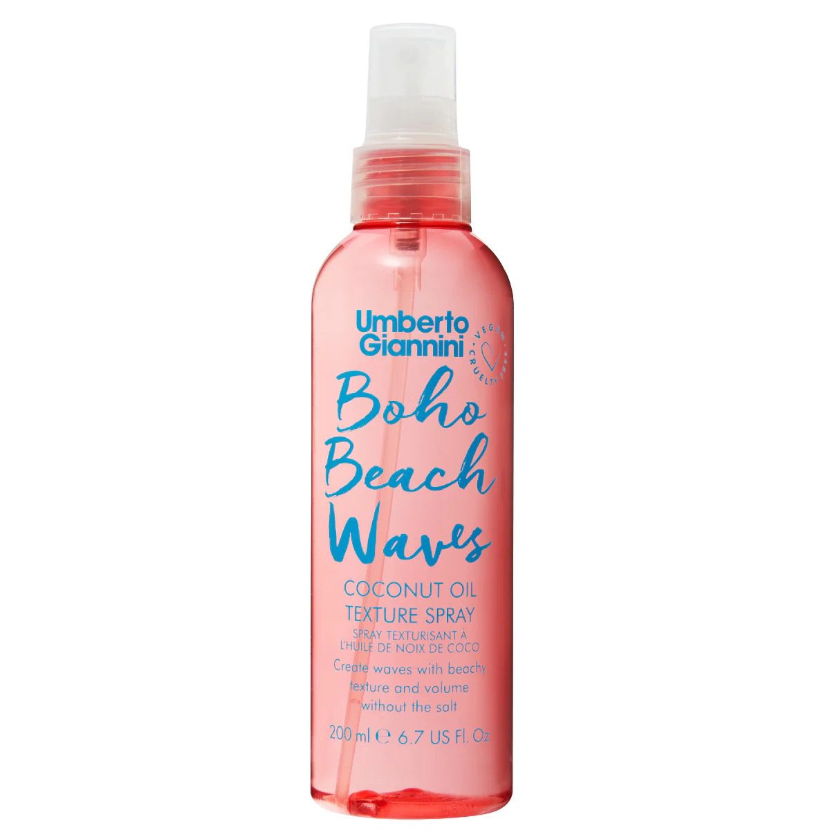 Umberto Giannini Boho Beach Waves Coconut Oil Texture Spray (200ml)