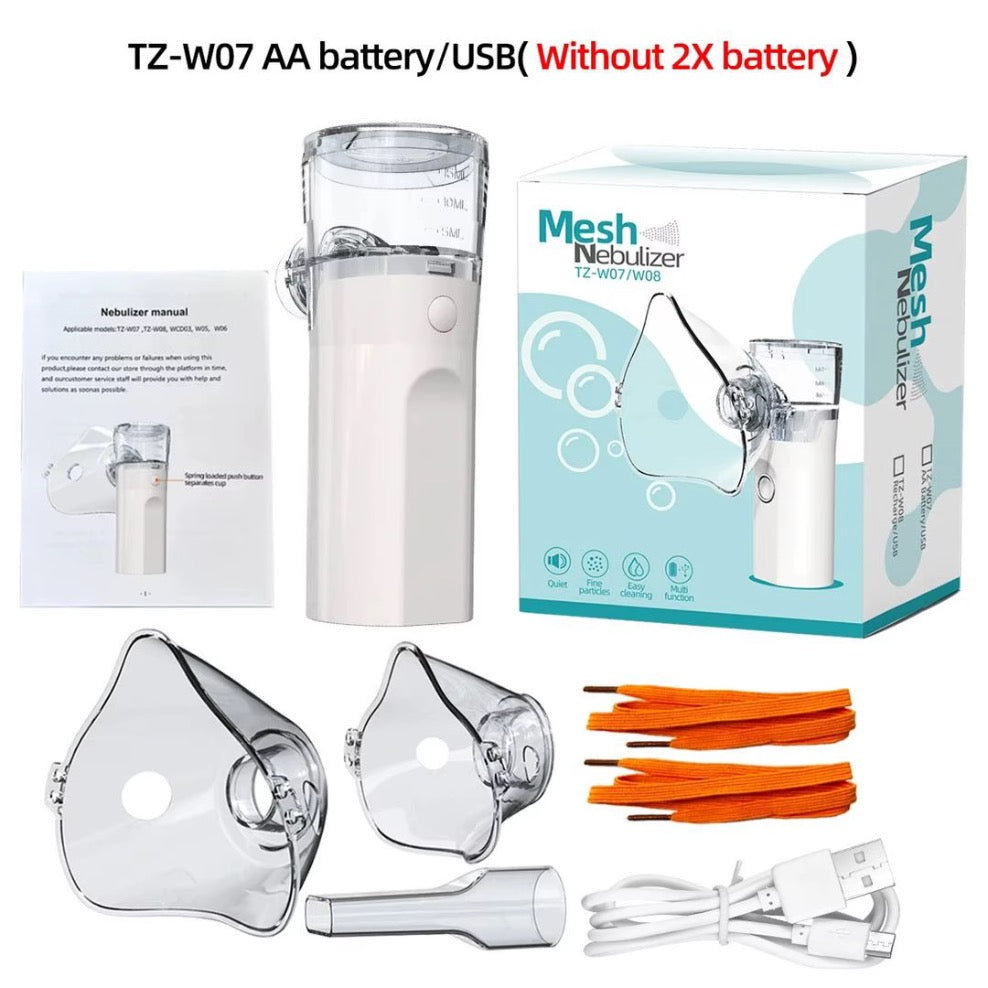 Plus Upgrade TZ-W07 Portable Mesh Nebulizer