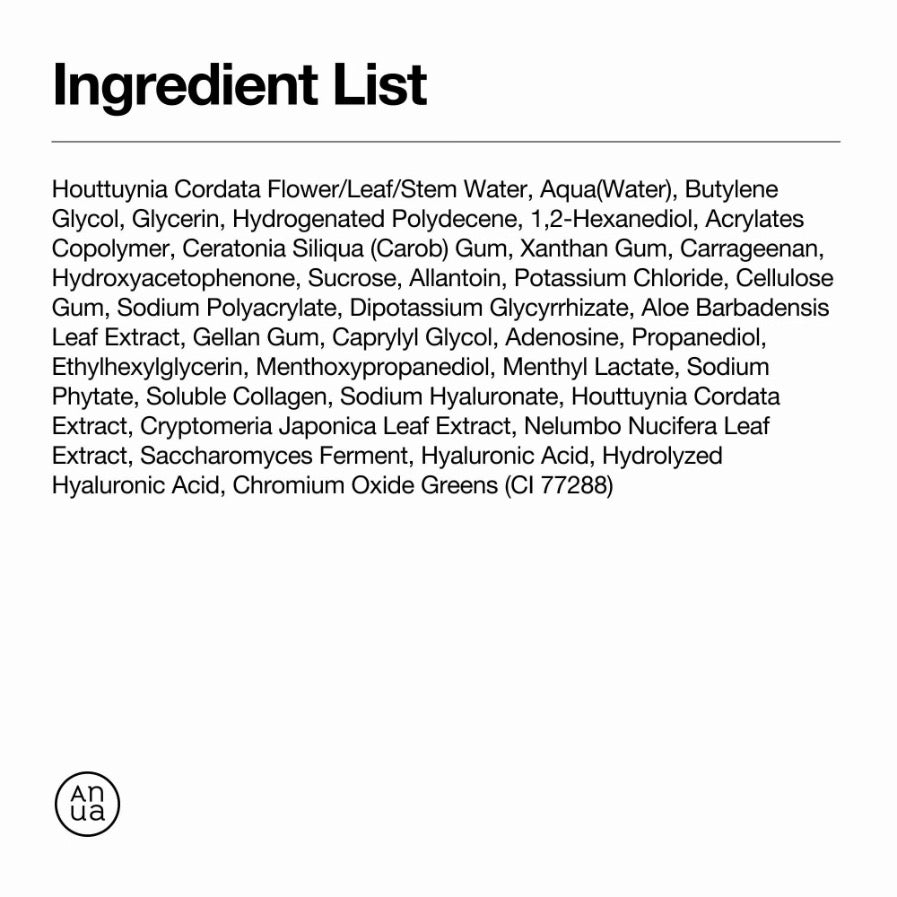 Anua Heartleaf 70 Soothing Collagen Mask (4 sheets)