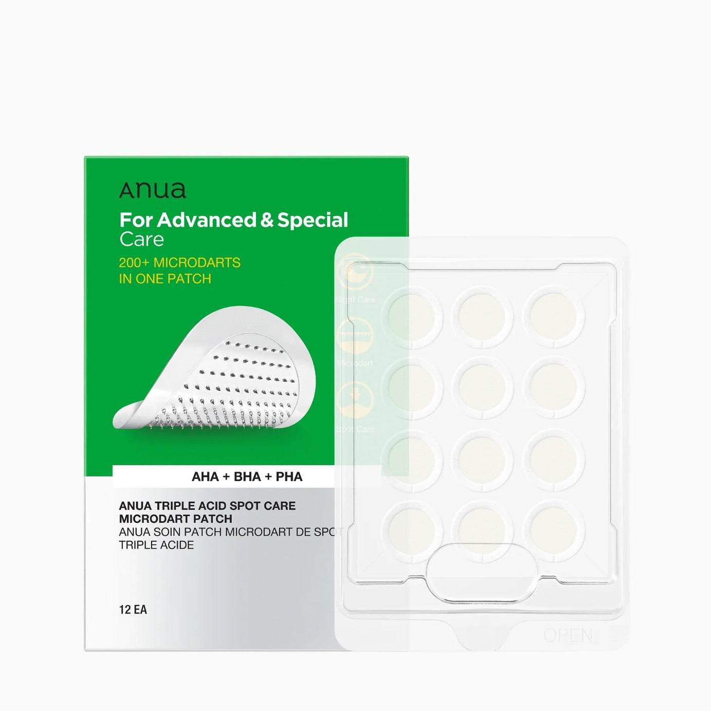 Anua Triple Acid Spot Care Microdart Patch (12pcs)
