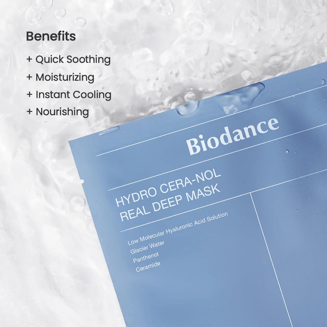 Biodance Hydro Cera-Nol Real Deep Mask (34g x 4pcs)