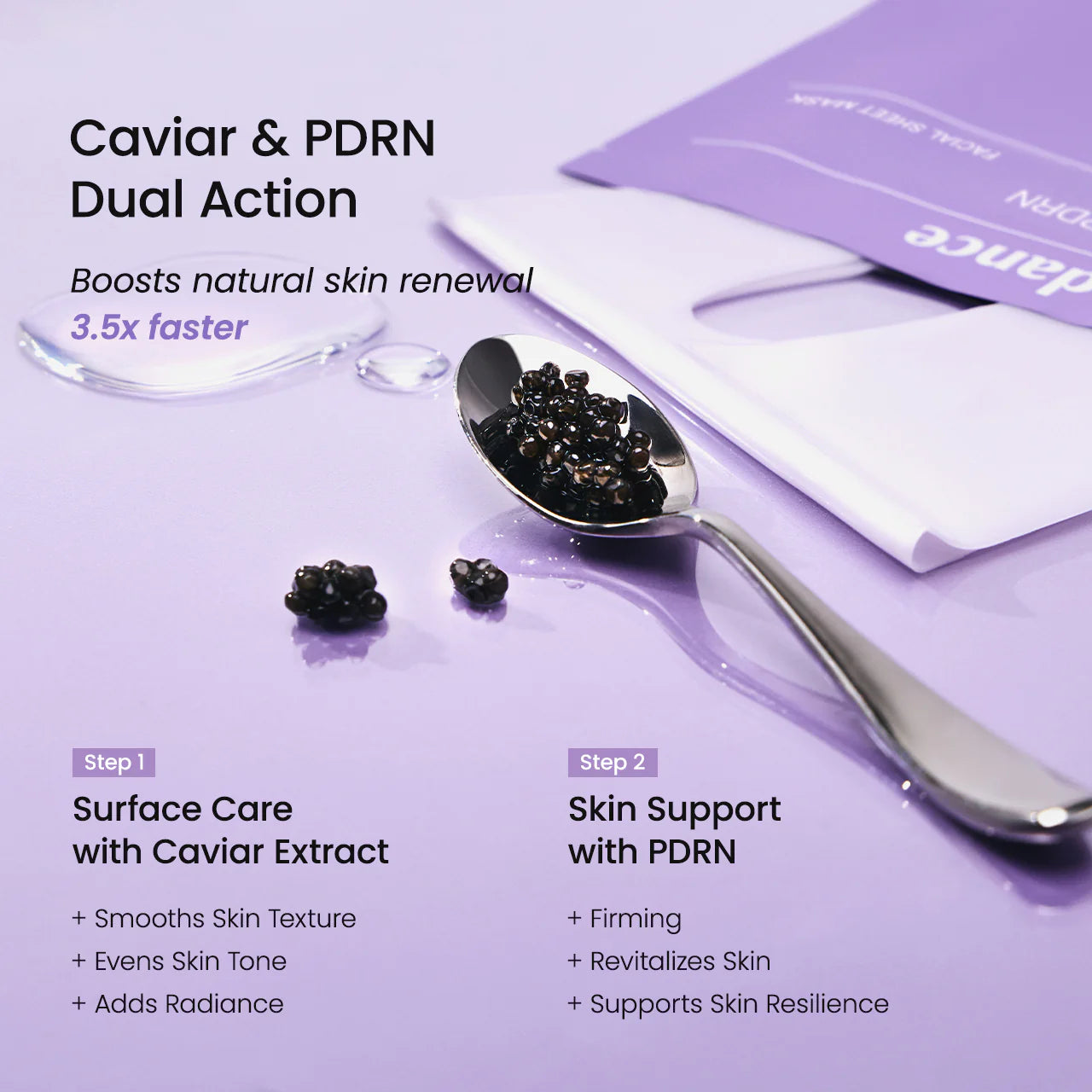 Biodance Rejuvenating Caviar PDRN Real Deep Mask (34g x 4pcs)