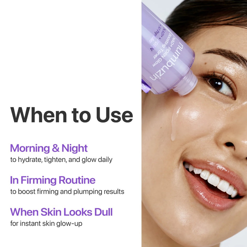 Numbuzin No.9+ NAD+ PDRN Glow Boosting Toner (150ml)