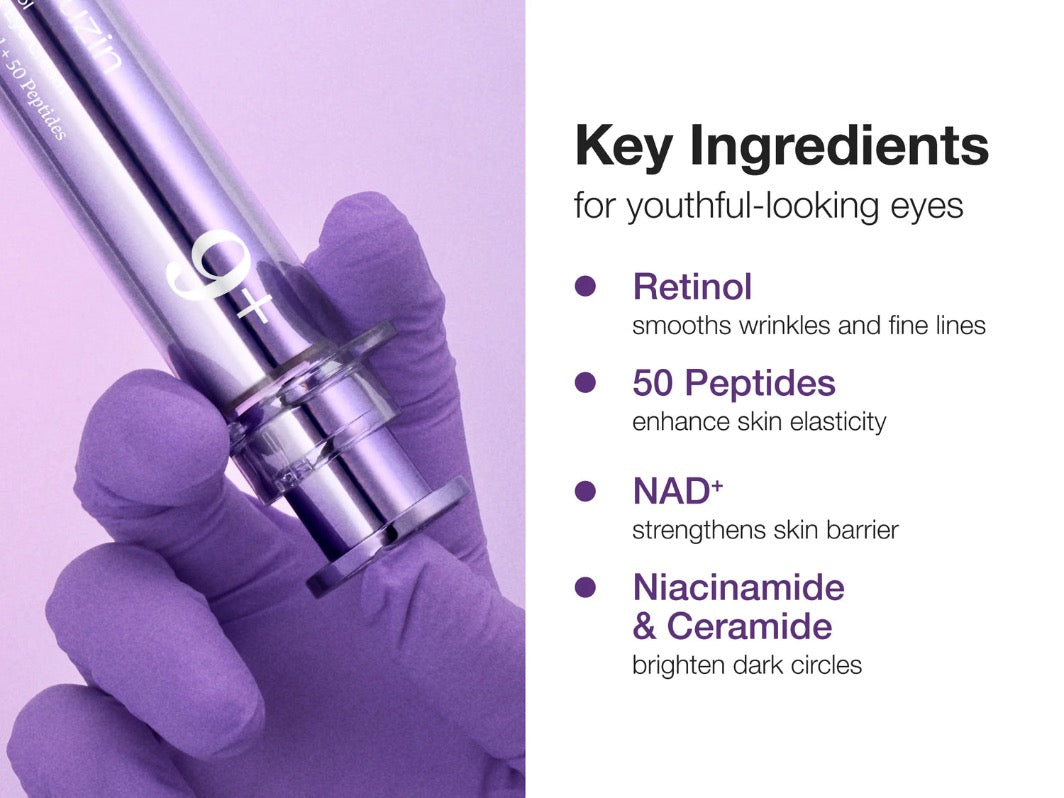 Numbuzin No.9 NAD+ Retinol Volumetox Eye Cream (10ml)